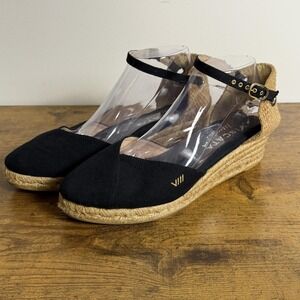 Viscata Womens Espadrille Wedge Sandals 41 Jute Made In Spain‎ Boho Resort